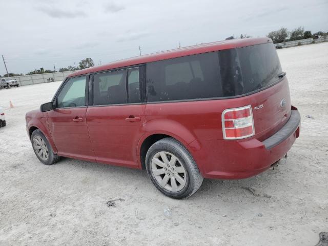 2FMDK51C69BA17314 - 2009 FORD FLEX SE RED photo 2