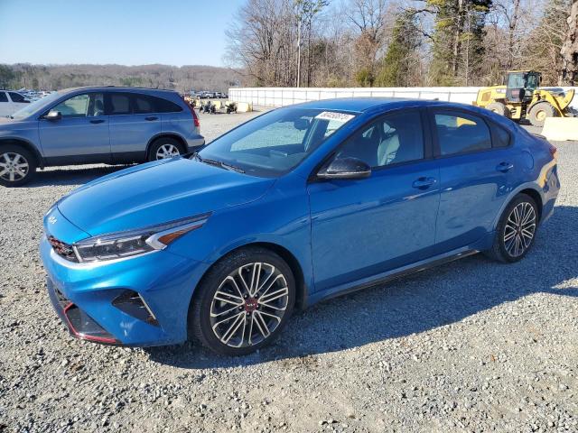 3KPF44AC3PE626447 - 2023 KIA FORTE GT BLUE photo 1