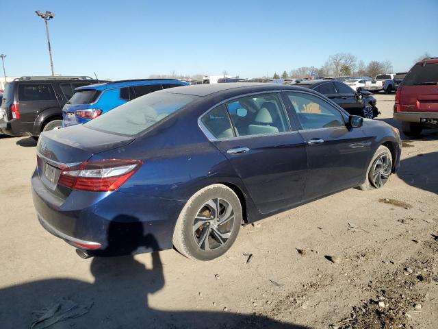 1HGCR2F33GA190639 - 2016 HONDA ACCORD LX BLUE photo 3