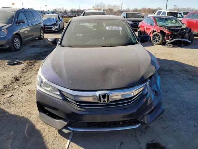 1HGCR2F33GA190639 - 2016 HONDA ACCORD LX BLUE photo 5