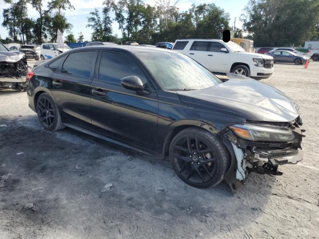 2HGFE2F50NH572118 - 2022 HONDA CIVIC SPORT Чорний фото 4