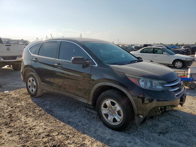 3CZRM3H36EG714613 - 2014 HONDA CR-V LX BLACK photo 4