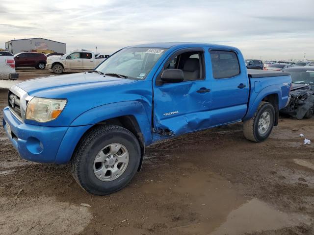 5TEJU62N87Z366688 - 2007 TOYOTA TACOMA DOUBLE CAB PRERUNNER BLUE photo 1