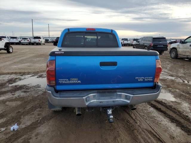 5TEJU62N87Z366688 - 2007 TOYOTA TACOMA DOUBLE CAB PRERUNNER BLUE photo 6