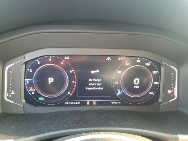 1V2MR2CA6KC597310 - 2019 VOLKSWAGEN ATLAS SEL Արծաթագույն լուսանկար 9