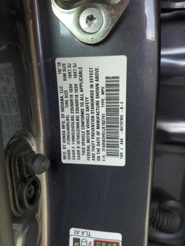 7FARW2H51JE102741 - 2018 HONDA CR-V EX Gris photo 14