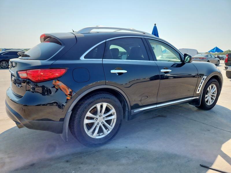 JN8CS1MU9DM140030 - 2013 INFINITI FX37 BLACK photo 3