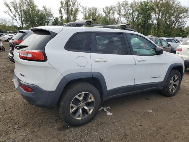 1C4PJMBS8EW161220 - 2014 JEEP CHEROKEE TRAILHAWK WHITE photo 3