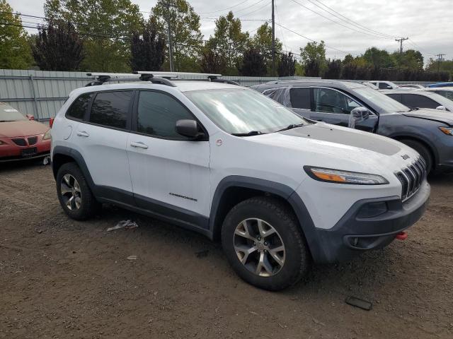 1C4PJMBS8EW161220 - 2014 JEEP CHEROKEE TRAILHAWK WHITE photo 4