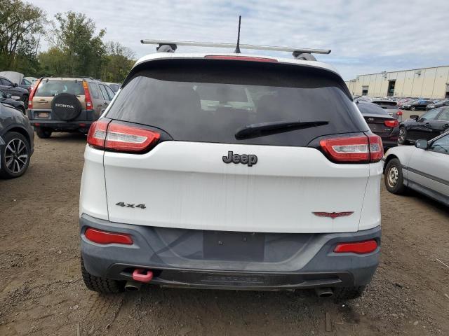 1C4PJMBS8EW161220 - 2014 JEEP CHEROKEE TRAILHAWK WHITE photo 6