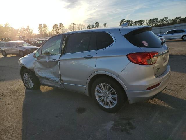 LRBFXASA2HD041430 - 2017 BUICK ENVISION PREFERRED SILVER photo 2