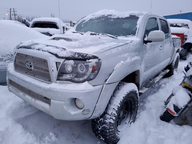 3TMMU4FN6AM021921 - 2010 TOYOTA TACOMA DOUBLE CAB LONG BED SILVER photo 1