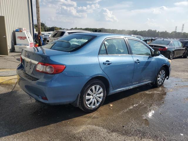 5YFBU4EE4DP082349 - 2013 TOYOTA COROLLA BASE أزرق صورة 3