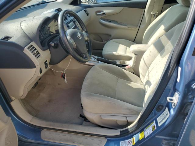 5YFBU4EE4DP082349 - 2013 TOYOTA COROLLA BASE أزرق صورة 7