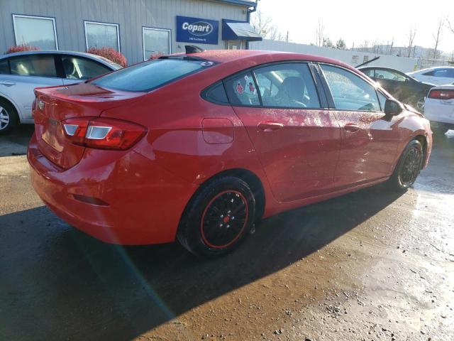 1G1BC5SM4H7161301 - 2017 CHEVROLET CRUZE LS RED photo 3