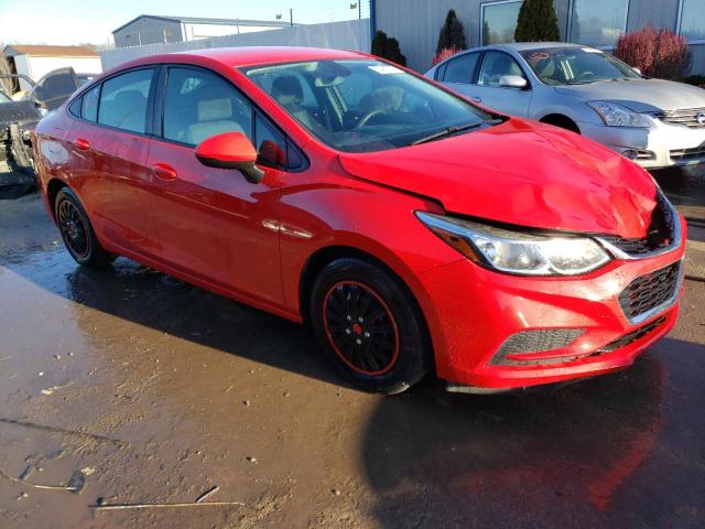 1G1BC5SM4H7161301 - 2017 CHEVROLET CRUZE LS RED photo 4