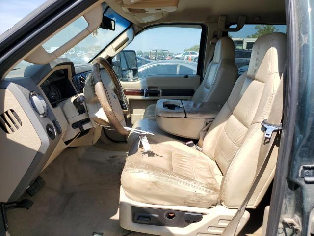 1FTSW21R29EA53850 - 2009 FORD F250 SUPER DUTY Կանաչ լուսանկար 7