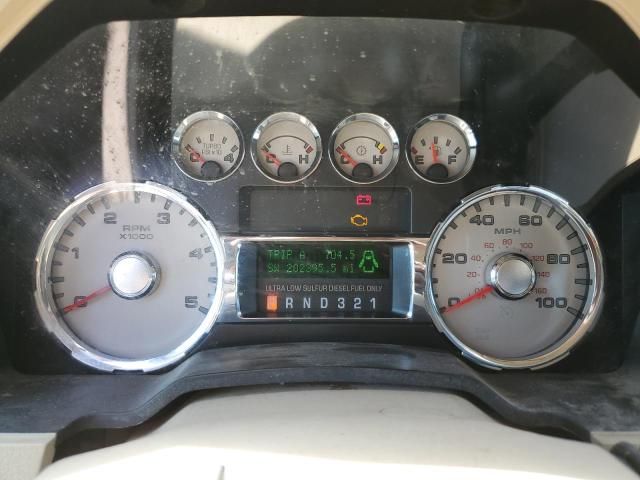 1FTSW21R29EA53850 - 2009 FORD F250 SUPER DUTY Կանաչ լուսանկար 9