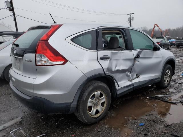 2HKRM4H35EH698973 - 2014 HONDA CR-V LX SILVER photo 3