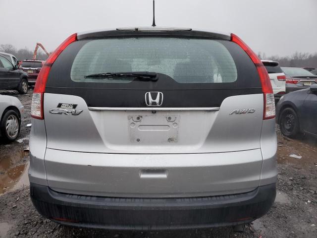 2HKRM4H35EH698973 - 2014 HONDA CR-V LX SILVER photo 6