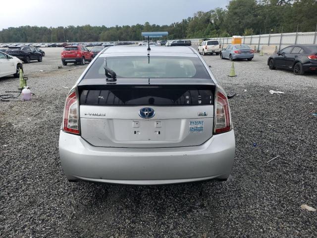 JTDKN3DU6C5387007 - 2012 TOYOTA PRIUS Argent photo 6