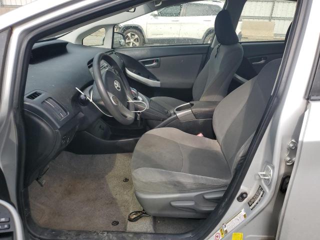JTDKN3DU6C5387007 - 2012 TOYOTA PRIUS Argent photo 7