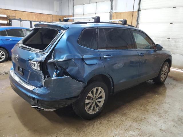 3VV1B7AX8LM125088 - 2020 VOLKSWAGEN TIGUAN S Көк фото 3