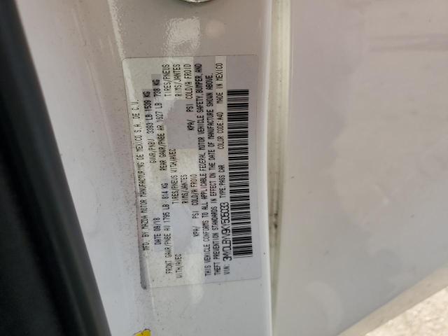 3MYDLBYV9KY505033 - 2019 TOYOTA YARIS L Белый фото 12