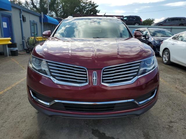 2LMPJ8LR6JBL49894 - 2018 LINCOLN MKX RESERVE Rojo foto 5