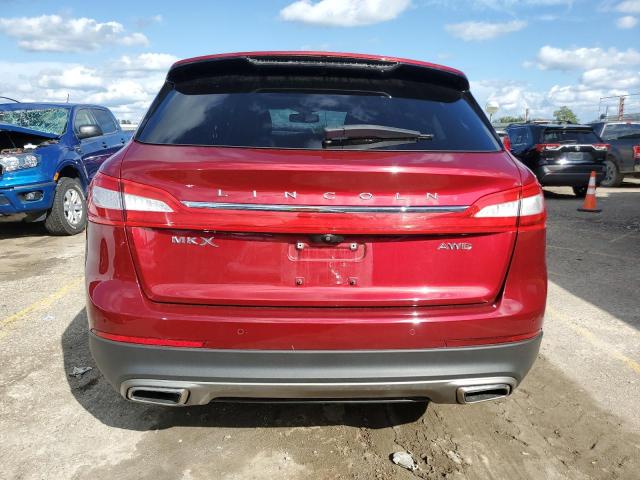 2LMPJ8LR6JBL49894 - 2018 LINCOLN MKX RESERVE Rojo foto 6