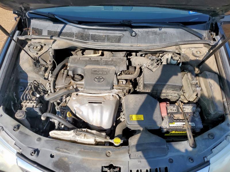 4T1BF1FK6CU097946 - 2012 TOYOTA CAMRY BASE BLACK photo 11