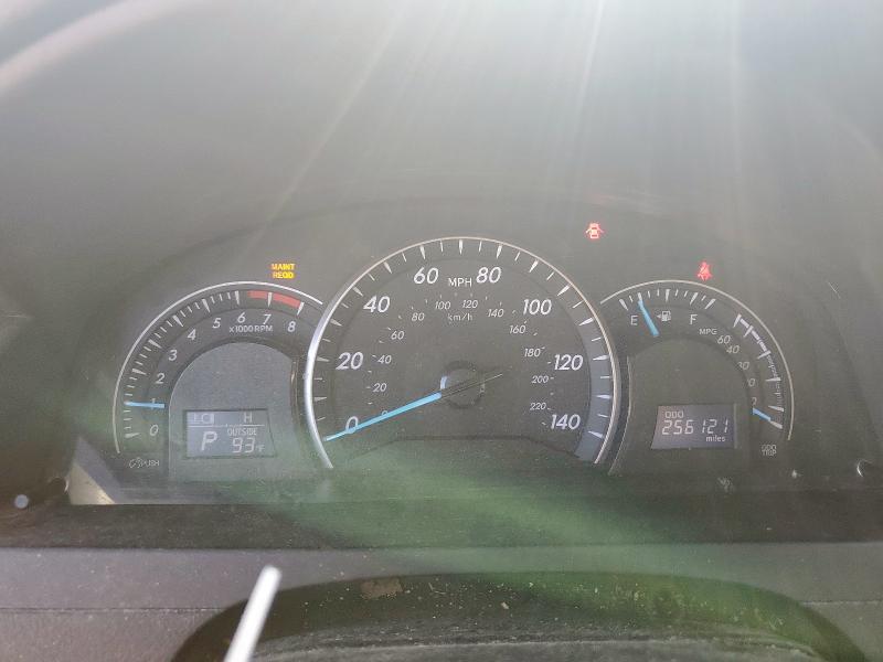 4T1BF1FK6CU097946 - 2012 TOYOTA CAMRY BASE BLACK photo 9