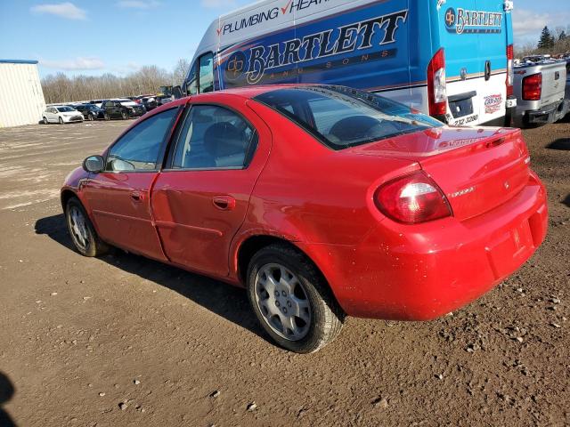 1B3ES56C25D172627 - 2005 DODGE NEON SXT RED photo 2