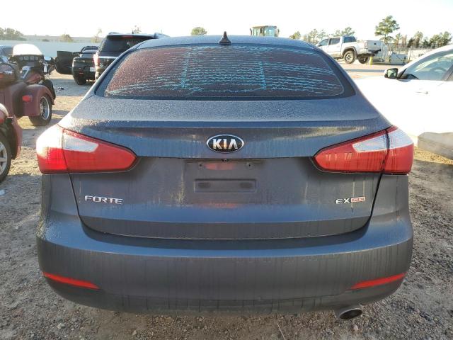 KNAFX4A83G5482698 - 2016 KIA FORTE EX GRAY photo 6