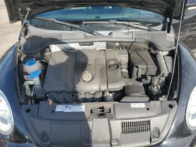 3VWJP7AT7CM659676 - 2012 VOLKSWAGEN BEETLE BLACK photo 11