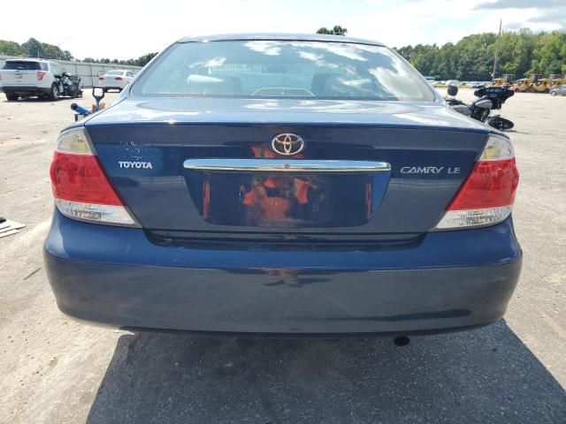 4T1BE32K15U088546 - 2005 TOYOTA CAMRY LE BLUE photo 6