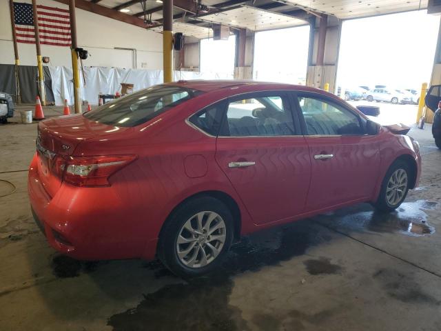 3N1AB7AP1KL612106 - 2019 NISSAN SENTRA S წითელი ფოტო 3