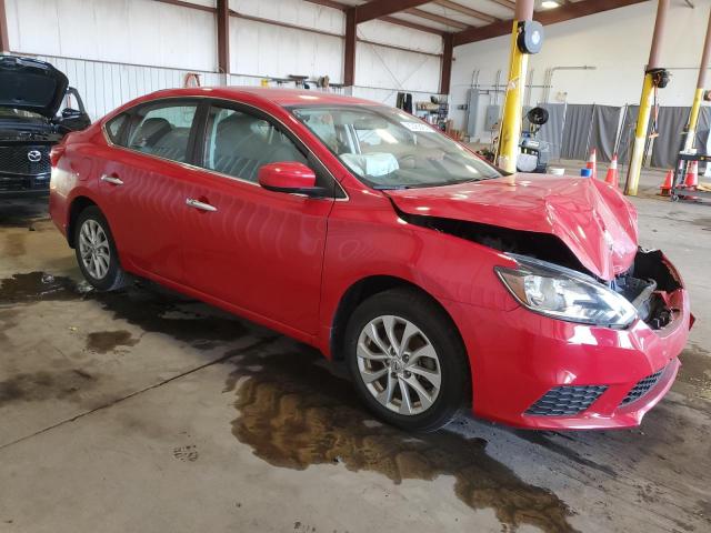 3N1AB7AP1KL612106 - 2019 NISSAN SENTRA S წითელი ფოტო 4