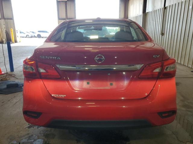 3N1AB7AP1KL612106 - 2019 NISSAN SENTRA S წითელი ფოტო 6