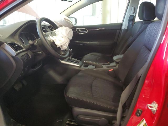 3N1AB7AP1KL612106 - 2019 NISSAN SENTRA S წითელი ფოტო 7