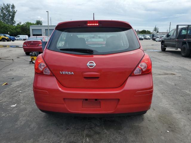 3N1BC1CPXCL374673 - 2012 NISSAN VERSA S RED photo 6