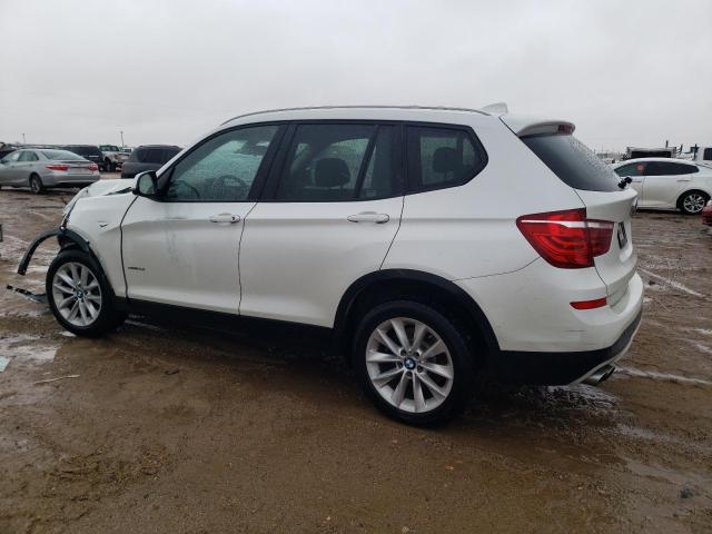 5UXWZ7C55G0R32705 - 2016 BMW X3 SDRIVE28I WHITE photo 2