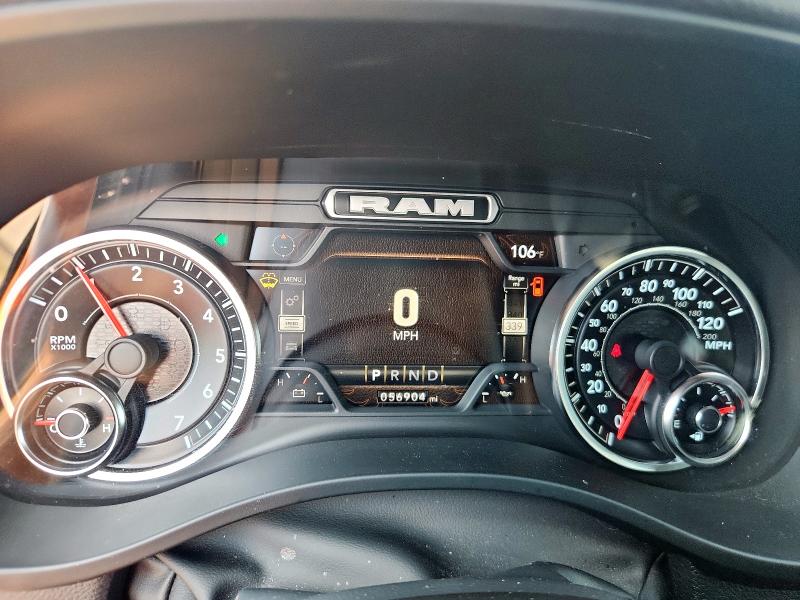 1C6RREFT3NN157308 - 2022 RAM 1500 BIG HORN/LONE STAR GRAY photo 9