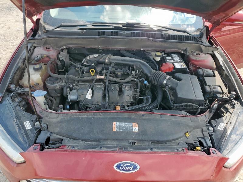3FA6P0K93GR360672 - 2016 FORD FUSION TITANIUM წითელი ფოტო 11