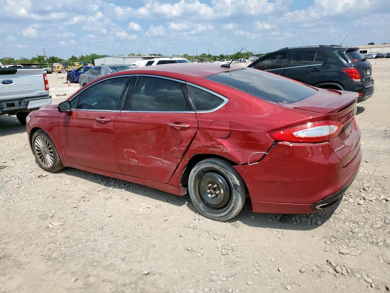 3FA6P0K93GR360672 - 2016 FORD FUSION TITANIUM წითელი ფოტო 2