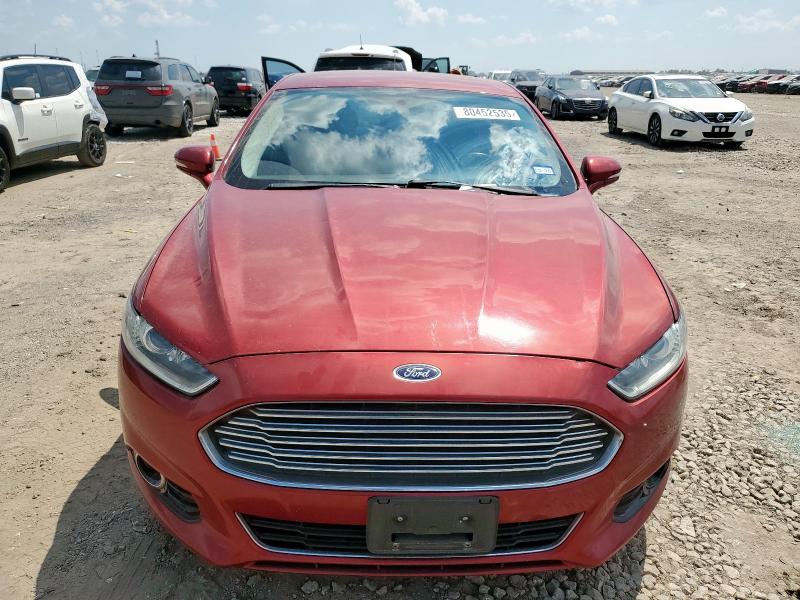 3FA6P0K93GR360672 - 2016 FORD FUSION TITANIUM წითელი ფოტო 5