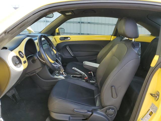 3VWJX7AT8DM688976 - 2013 VOLKSWAGEN BEETLE YELLOW photo 7