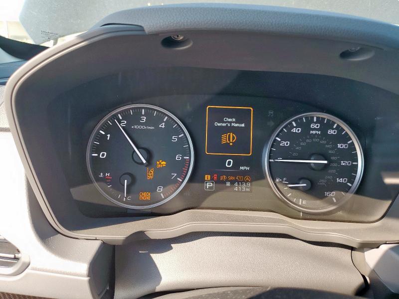 JF2GUHDC0S8299744 - 2025 SUBARU CROSSTREK PREMIUM BLACK photo 9