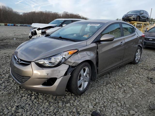 5NPDH4AE5DH347182 - 2013 HYUNDAI ELANTRA GLS TAN photo 1