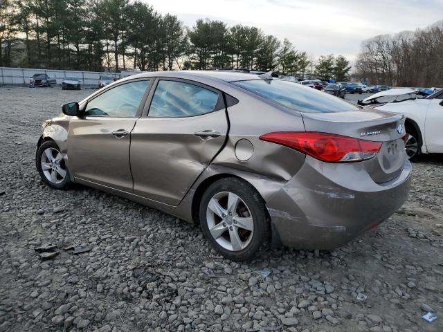 5NPDH4AE5DH347182 - 2013 HYUNDAI ELANTRA GLS TAN photo 2